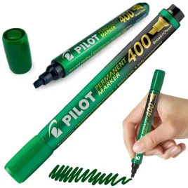 marker-permanentny-pilot-sca-400-zielony-ze-scieta-koncowka