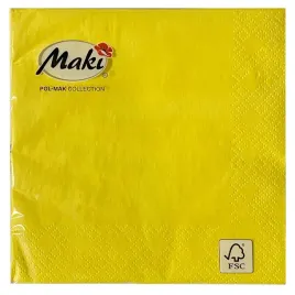 serwetki-papierowe-33x33-cm-20szt-trzywarstwowe-premium-zolte