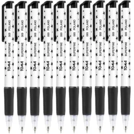 dlugopis-automatyczny-toma-superfine-069-w-gwiazdki-czarny-zestaw-10szt