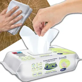 nawilzane-chusteczki-dwuwarstwowe-do-mebli-lazienki-pure-limonkowe-100-szt