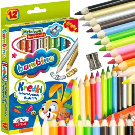 kredki-olowkowe-drewniane-bambino-12-kolorow-gratis-metalowa-temperowka