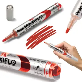 marker-suchoscieralny-pentel-maxiflo-czerwony-mwl5s-b-do-bialych-tablic