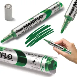 marker-suchoscieralny-pentel-maxiflo-zielony-mwl5s-d-do-bialych-tablic