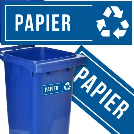 tabliczka-naklejka-na-kosze-segregacja-odpadow-papier-30x10-druk-uv