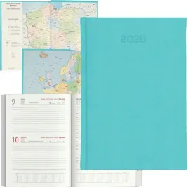 kalendarz-dzienny-a5-terminarz-2026-ksiazkowy-notes-planer-turkusowy