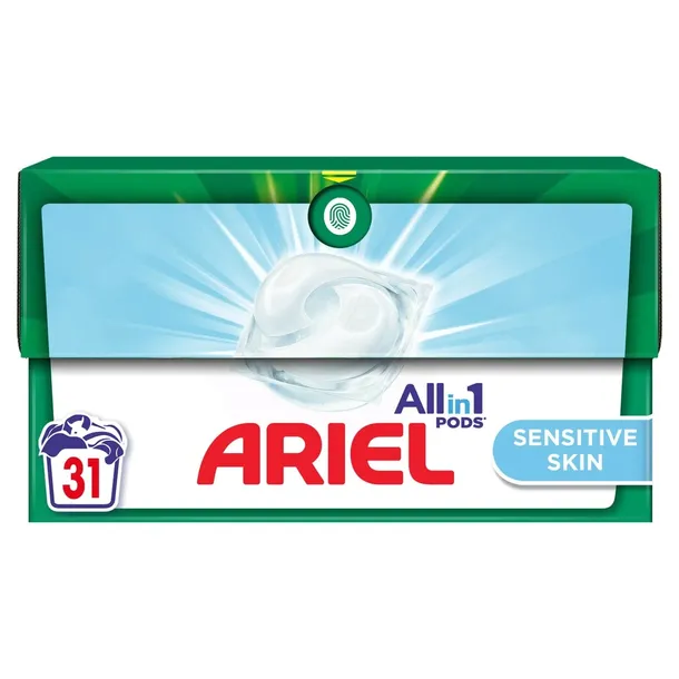ariel-kapsulki-do-prania-sensitive-31-pran-opakowanie-karton