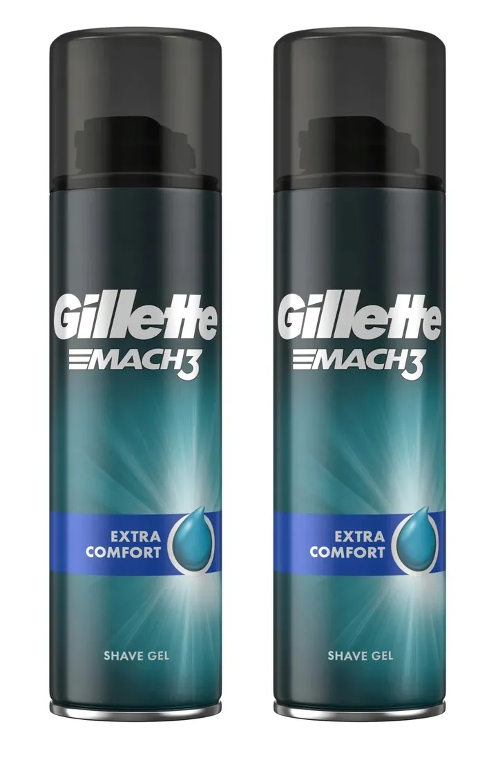 gillette-mach3-extra-comfor-zel-do-golenia-2x200ml
