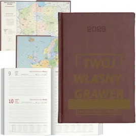 kalendarz-dzienny-a5-terminarz-2026-ksiazkowy-notes-z-grawerem-logo-bordowy