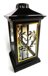 duzy-czarny-znicz-lampion-zlote-serce-lustro-na-grob