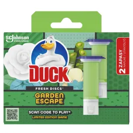 duck-fresh-discs-garden-escape-zelowe-krazki-do-wc-podwojny-zapas