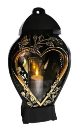 czarny-znicz-lampion-wazon-duzy-zlote-serce-na-grob