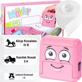 pieczatka-do-odziezy-colop-my-marky-20-rozowy-z-tasiemka-i-etykietami