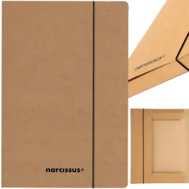 teczka-papierowa-narcissus-a4-z-gumka-eco-kraft