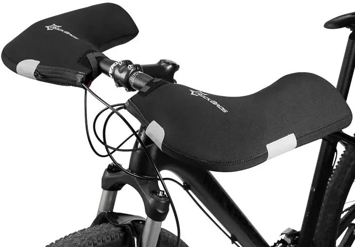 Ocieplacze na ręce na kierownicę wodoodporny MTB CITY ROCKBROS D16-B