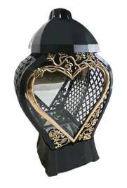 znicz-lampion-lustrzany-czarny-waza-serce-zlote