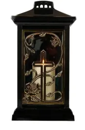 duzy-czarny-znicz-lampion-srebrny-krzyz-lustro-na-grob