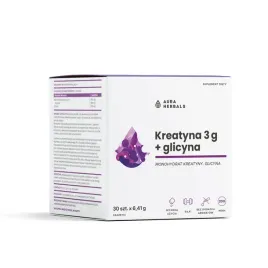 aura-herbals-kreatyna-3-g-glicyna-30-saszetek-monohydrat-miesnie-trening