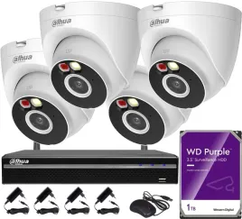 monitoring-dahua-4-kamery-5mpx-ipc-hdw1539da-saw-il-smart-dual-light