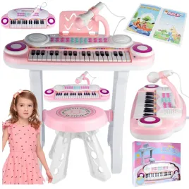 pianino-organy-keyboard-duze-dzieci-taboret-z-mikrofonem-nagrywanie-37-klaw