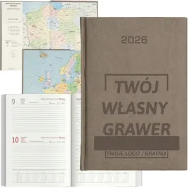kalendarz-dzienny-a5-terminarz-2026-ksiazkowy-notes-z-grawerem-logo-szary