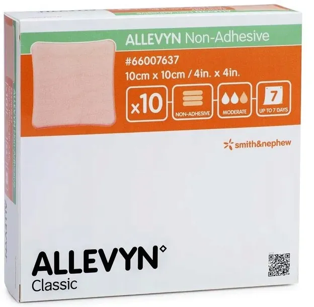 Smith Nephew - ALLEVYN Non-Adhesive - 10x10cm 10szt.