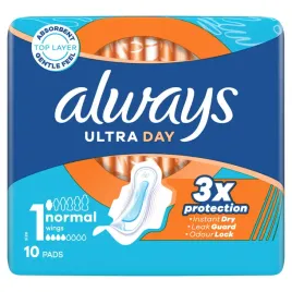 always-podpaski-ultra-day-normal-1-podpaski-ze-skrzydelkami-x-10