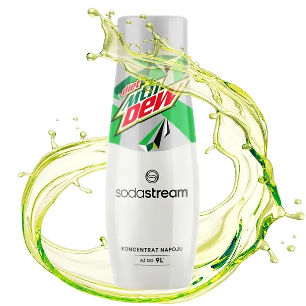 SYROP MOUNTAIN DEW BEZ CUKRU KONCENTRAT DO SATURATORA SODASTREAM 440ML