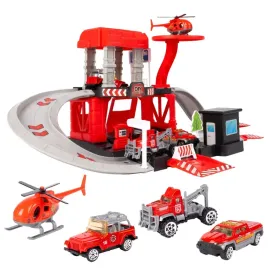 parking-garaz-tor-samochodowy-dla-dzieci-z-autkami-resoraki-helikopter