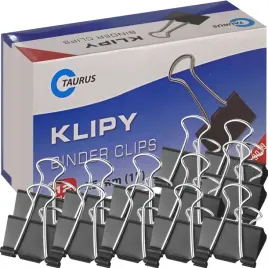 klipy-klipsy-biurowe-metalowe-czarne-taurus-25mm-12szt