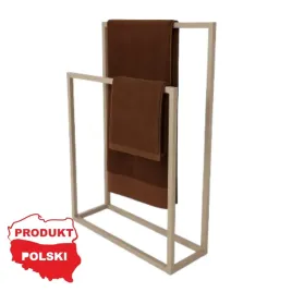 wieszak-na-reczniki-podwojny-bezowy-wolnostojacy-metalowy-polski-produkt