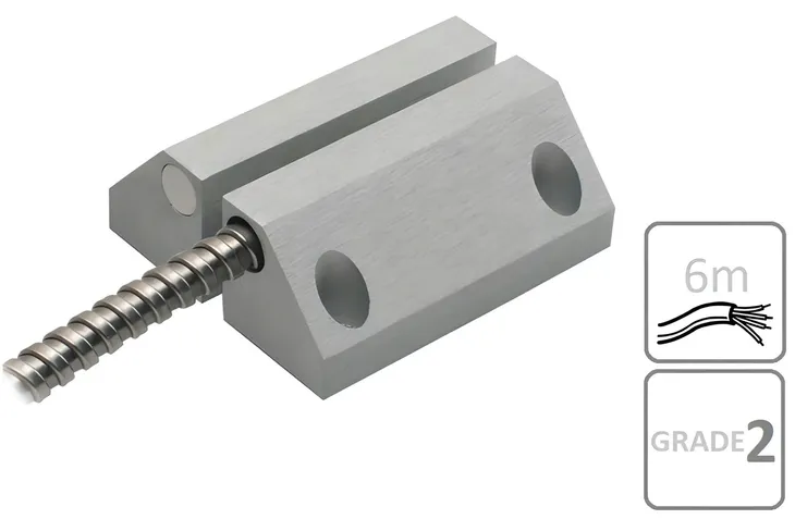 MC 240-S78T KONTAKTRON CZUJKA CZUJNIK MAGNETYCZNY NC ZEWNĘTRZNY ALARMTECH