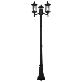 lampa-ogrodowa-wysoka-latarnia-do-domu-metalowa-czarna-potrojna-miami