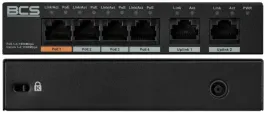 bcs-l-sp04g02g-bcs-line-switch-poe-6-portowy-4x-poe-2x-lan-rj45-moc-60w
