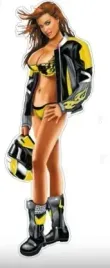 naklejka-kalkomania-helmet-babe-yellow-75-cm-x-22-cm
