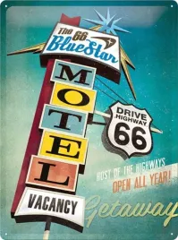 szyld-blaszany-the-66-blue-star-motel-na-prezent