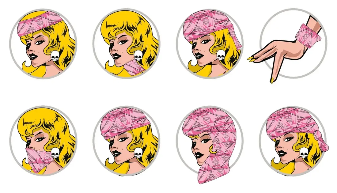 komin-night-butterfly-damski-stan-nowy