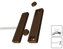 mc-740-e-b-kontaktron-czujka-czujnik-magnetyczny-sabotaz-brazowy-alarmtech