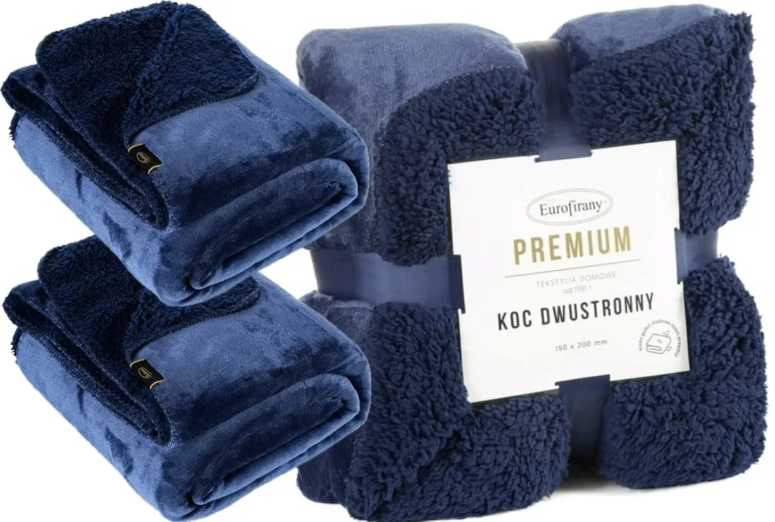 koc-tedy-150-x-200-cm-granatowy-stan-nowy