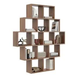 nowoczesny-regal-otwarty-z-polkami-na-sciane-biblioteczka-nr-100-orzech