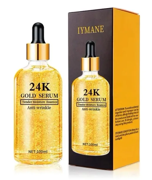 SERUM KREM DO TWARZY GOLD LIFT 24K ZŁOTO Z KWASEM HIALURONOWYM 100ml