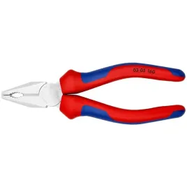 szczypce-knipex-03-05-160-uniwersalne-chromowane-z-nasadkami-160mm