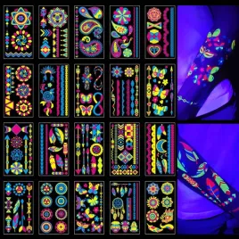 tatuaze-tymczasowe-zmywalne-wodoodporne-swiecace-swietle-uv-neonowe-dzieci