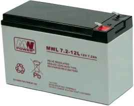 akumulator-bateria-agm-vrla-mw-power-mwl-7-2ah-12v-mwl7-2-12l-mwl72-12-ups