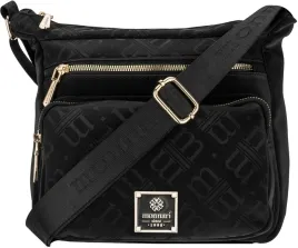 torebka-damska-listonoszka-czarna-monnari-wodoodporna-m-logo-kieszonki