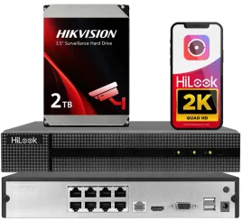rejestrator-ip-hilook-z-dyskiem-2tb-hikvision-8xpoe-nvr-8ch-4mp-8p-dysk-2tb