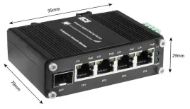 bcs-isp04g-1sfp-switch-poe-przemysl-4-porty-gigabit-1-sfp-uplink-120w-din