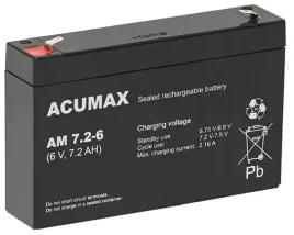 akumulator-bateria-agm-vrla-acumax-am-6v-72ah-am72-6-am7-2-6-apc-rbc-ups