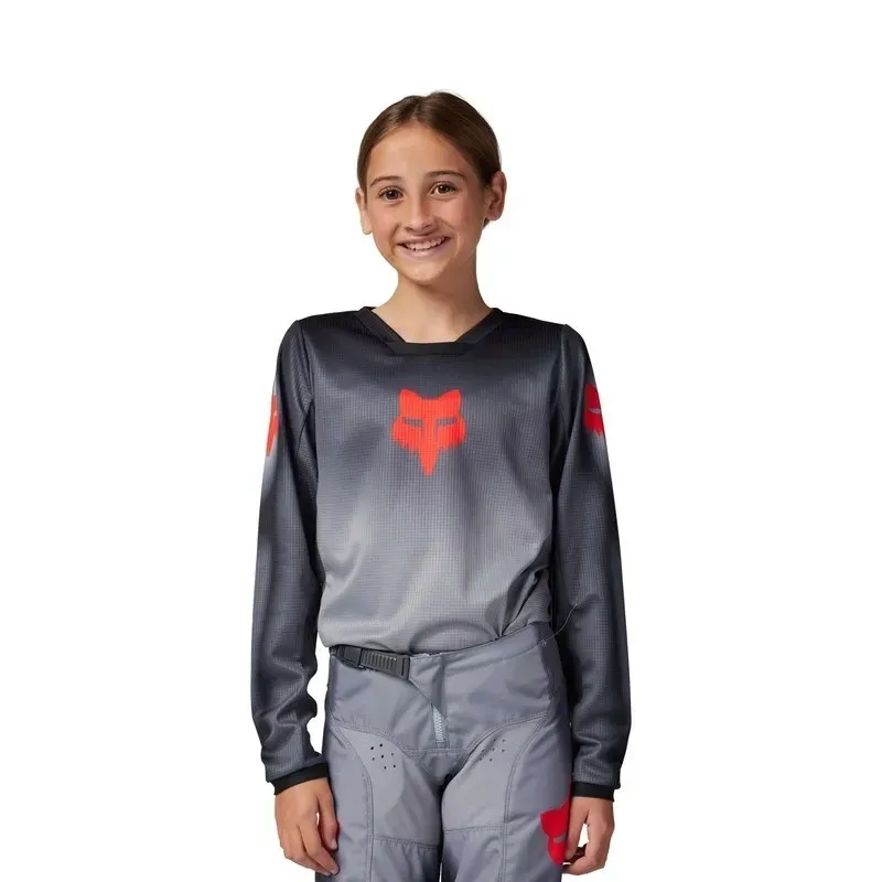 bluza-fox-junior-180-interfere-jersey-grey-red-ys-stan-nowy