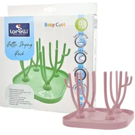 suszarka-ociekacz-do-butelek-i-smoczkow-lorelli-drying-rack-rozowa