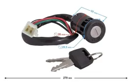 stacyjka-atv-rozne-koncowka-meska-4-przewody-dl-300mm